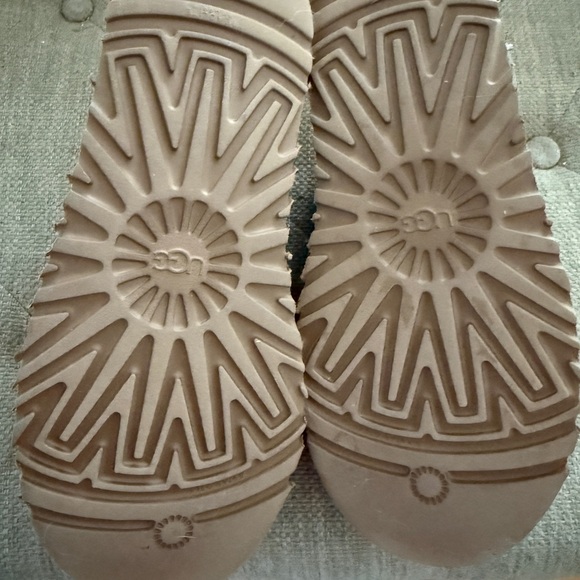 UGG Brown Tasman II Slippers with Patterned Trim - Picture 6 of 7